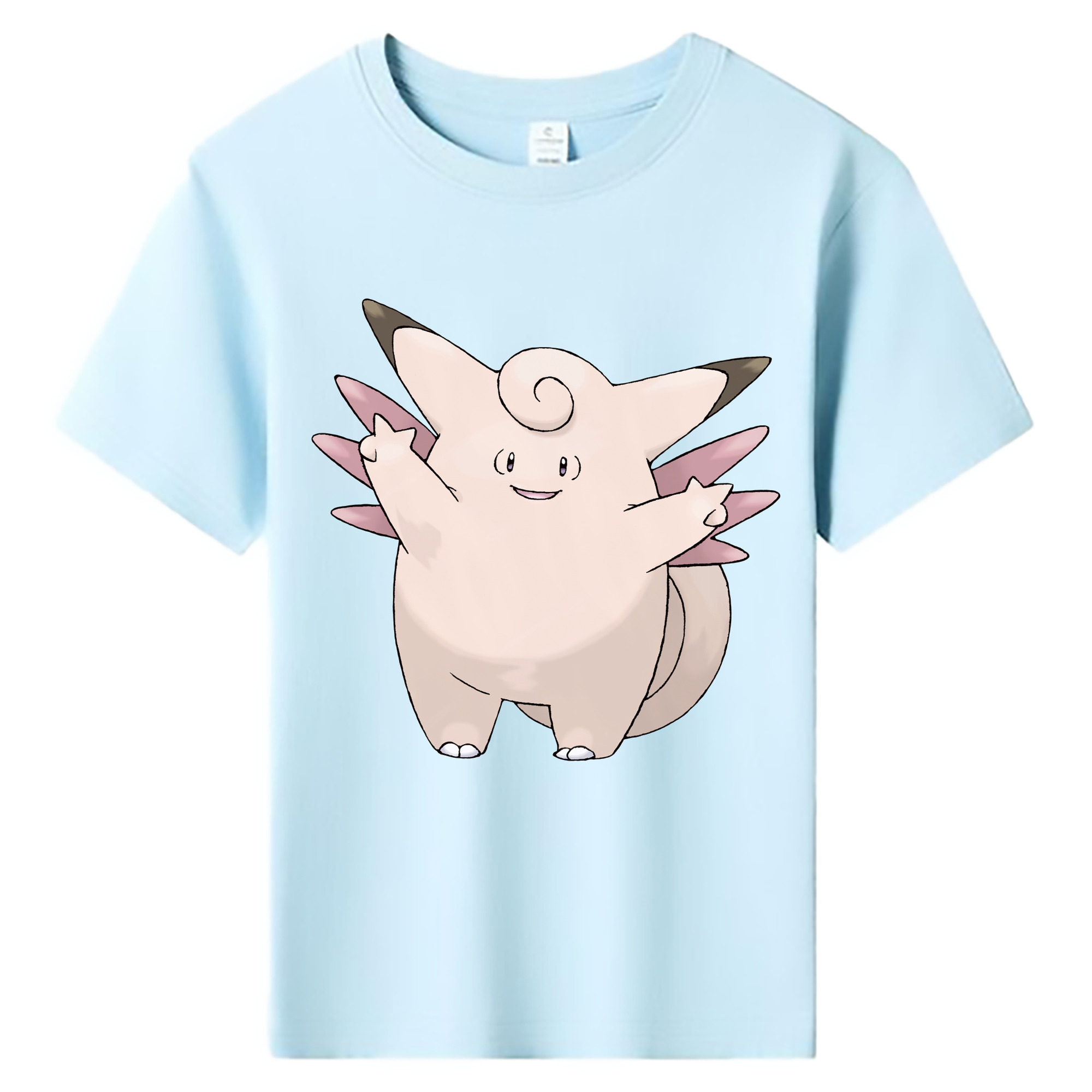 （画像用） ポケットモンスター Pokémon 綿100％キッズTシャツ（フロントプリント）